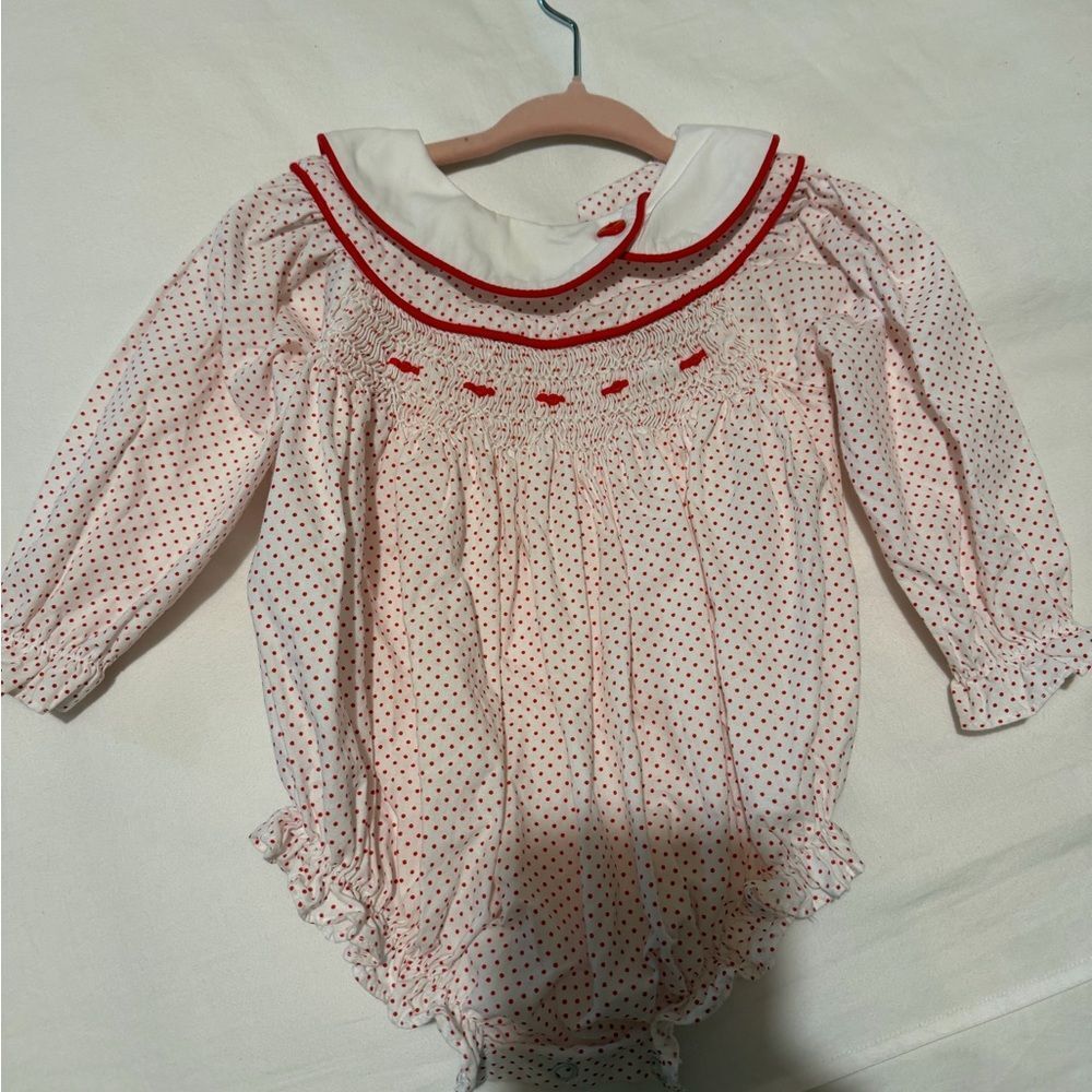 Lullaby Set Girls Courtney Bubble Red hearts